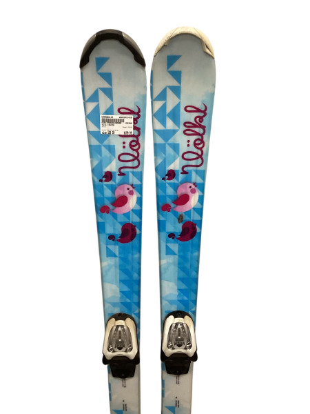 Used Volkl CHICA Girls DH Ski/Binding Carolina Blue 110 cm