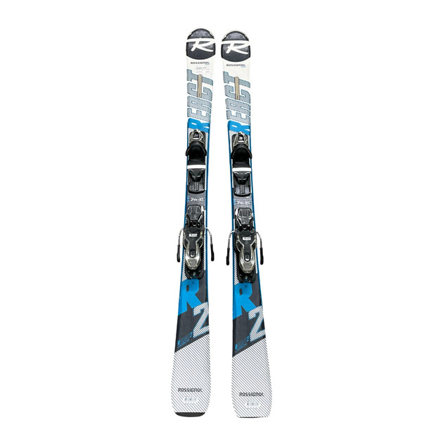 Used Rossignol PURSUIT 11 CARBON Mens DH Ski/Binding Grey And Red