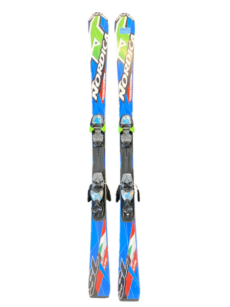 Used Volkl RTM JR 130 Boys DH Ski/Binding Black 130 cm