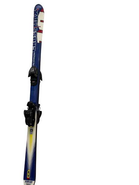 Used Blizzard GUNSMOKE JR Boys DH Ski/Binding Black 119 cm