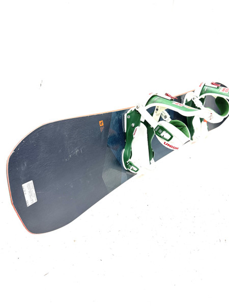 Used Burton CLASH Mens Board/Bindings Navy Blue 151 cm