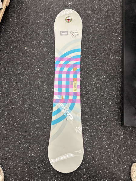 Used Burton FEATHER Womens Snowboard Only White 140 cm