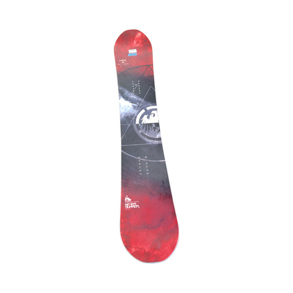 BURTON SHERLOCK スノーボードセット（未使用） Used Burton SHERLOCK Mens Snowboard Only Black And Optic Yellow 160 cm