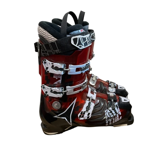 Used Salomon XMAX 100 SKI BOOTS Mens DH Ski Boot Red 275 MP - M09