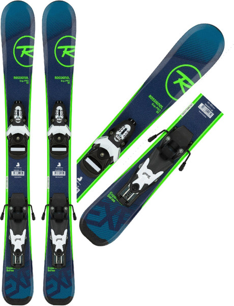 Blizzard GUNSMOKE JR キッズスキー 109cm Used Blizzard Gunsmoke Jr. Kids Skis + Blizzard IQ 7 Demo Bindings