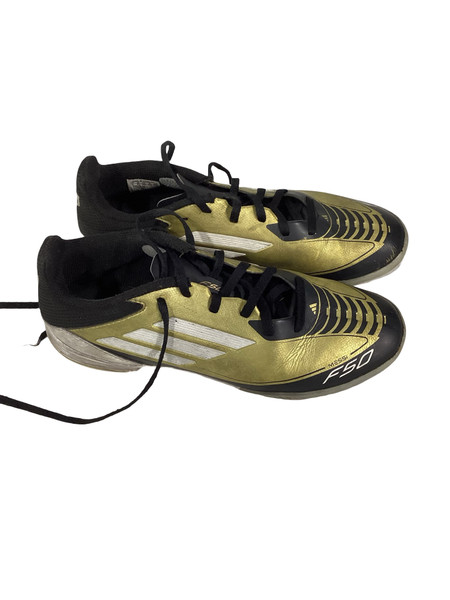 Used Adidas Soccer Cleats Gold Junior 03