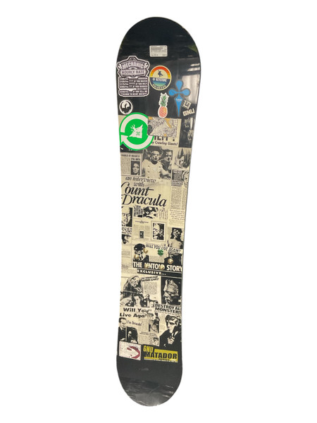 Used Burton SUPERFLY II CUSTOM Mens Snowboard combo Grey 158 cm
