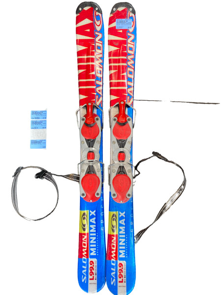 Used Elan INTEGRA JR Boys DH Ski/Binding Red 110 cm