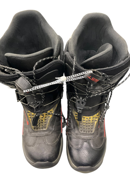 Used Burton AMBUSH Mens Snowboard Boots Green Senior 9