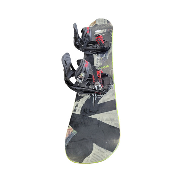 Used Burton SUPERFLY II Mens Board/Bindings Black 166 cm