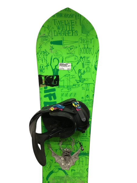 Used Burton FREE THINKER 154 cm Men's Snowboard Combo Men's