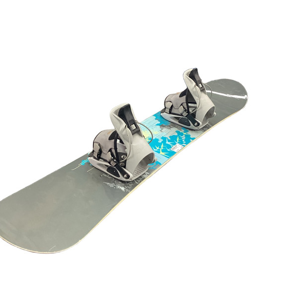 Used Burton LUX 43 Womens Board/Bindings Pink 143 cm