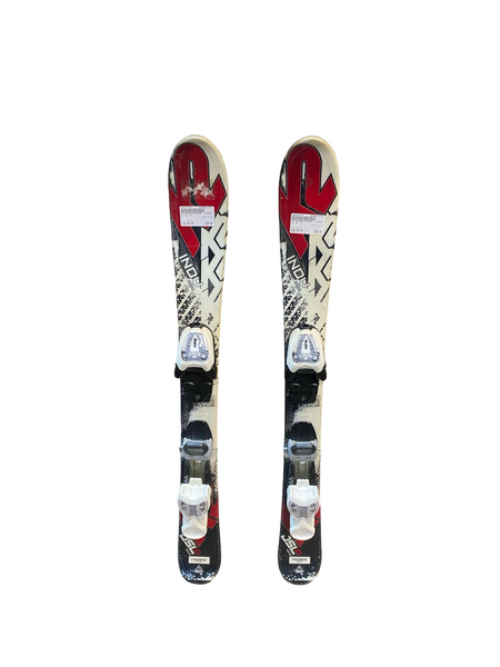 K2　キッズ　スキー板　112　INDY K2 スキー板 キッズ ジュニア ケーツー K2 INDY + 4.5 FDT 金具付