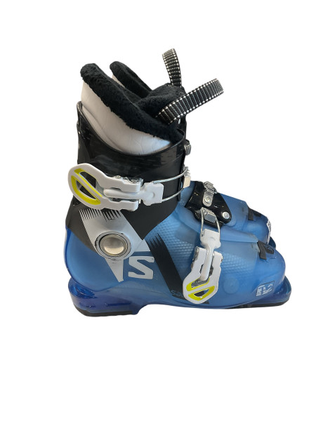 Used Salomon SPK Boys DH Ski Boot Red 235 MP - J05.5 - W06.5
