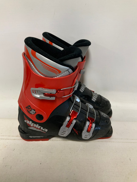 Used Salomon SPK Boys DH Ski Boot Red 235 MP - J05.5 - W06.5