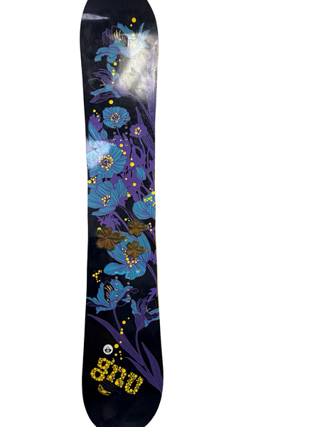 Used K2 SIREN Womens Snowboard Only Black 142 cm