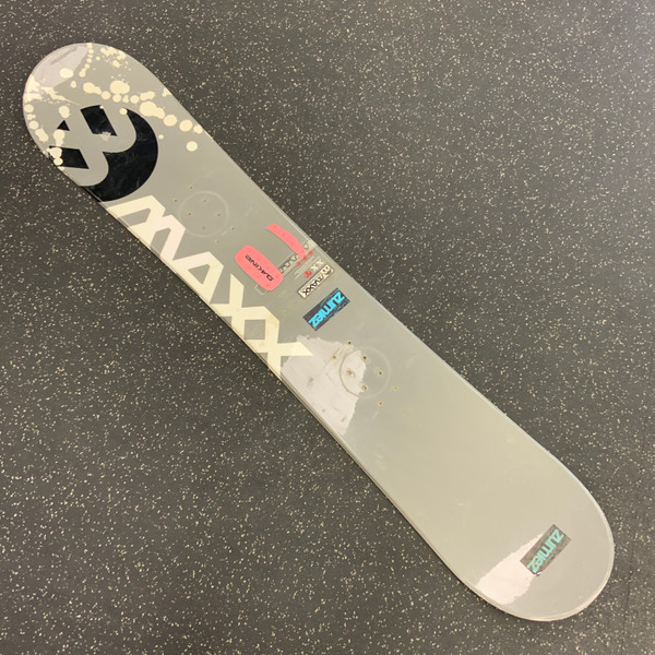 Used Burton LTR 100 Boys Snowboard Only Yellow 100 cm
