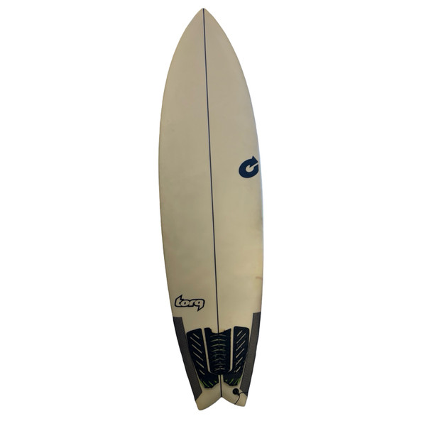 Used SOUTH POINT Surfboard White 9Ft 2In