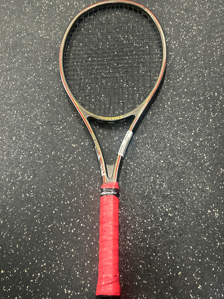 Used Wilson TITANIUM SOFT SHOCK 3 Adult Tennis Racquet Yellow 4 1/4