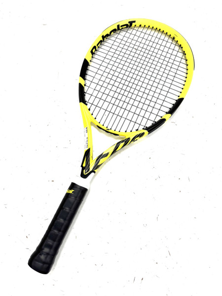 Used Babolat AERO STORM Adult Tennis Racquet Red 4 3/8