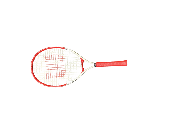 Used Wilson TITANIUM SOFT SHOCK 3 Adult Tennis Racquet Yellow 4 1/4