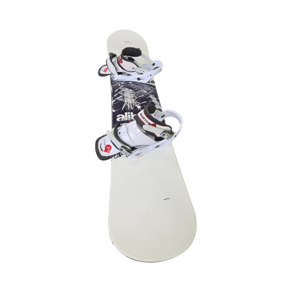 Used Burton FLUID Womens Board/Bindings Carolina Blue 154 cm
