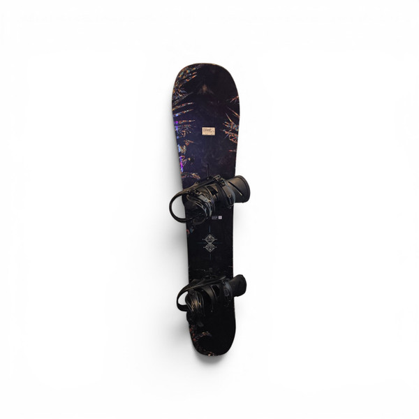Used Burton CLASH Mens Board/Bindings Navy Blue 151 cm