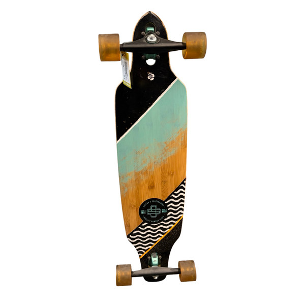 Used Sector 9 MINIMALIST WAVE Complete Skateboard Tan 7 1/2