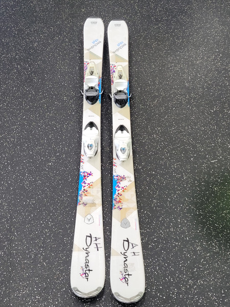 Used Dynastar STARLETT Girls DH Ski/Binding Pink 110 cm