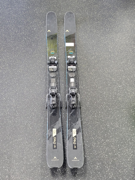 Used Salomon KIANA Womens DH Ski/Binding White 158 cm