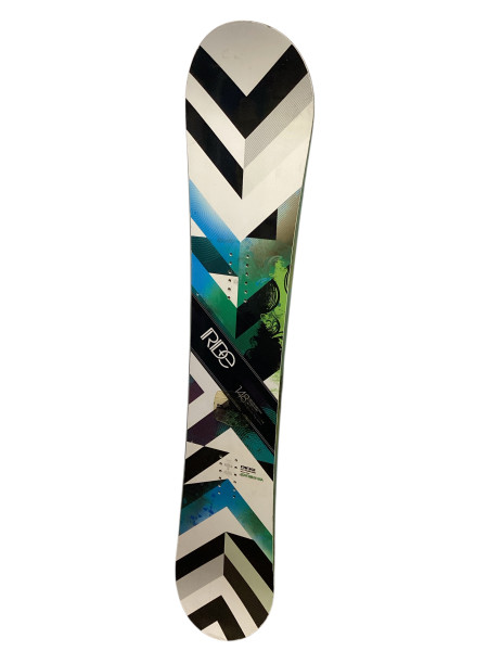 Used Burton Triumph Mens Snowboard Only White 160 cm