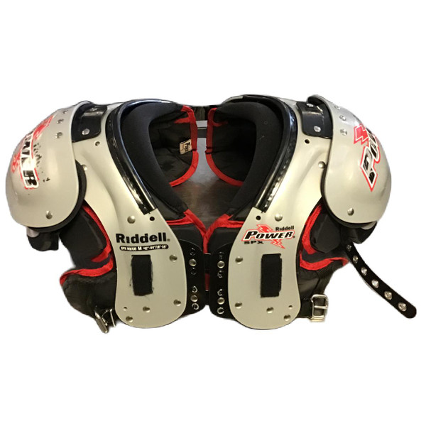 Used Riddell POWER SPX MD Football Shoulder Pads Football Shoulder