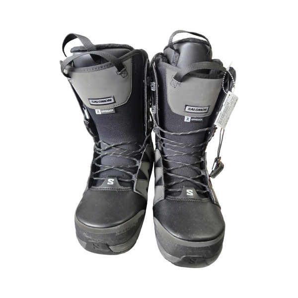 Used Burton ION-ASIAN FIT Mens Snowboard Boots Black Senior 10.5