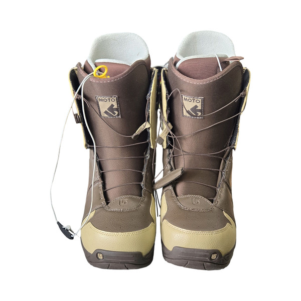 Used Burton MOTO Mens Snowboard Boots Royal Blue Senior 9