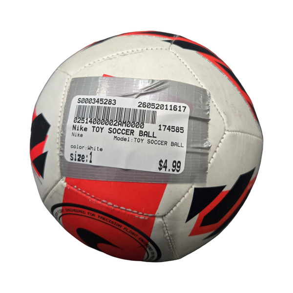 Used USED BALL All Size Soccer Ball White 4
