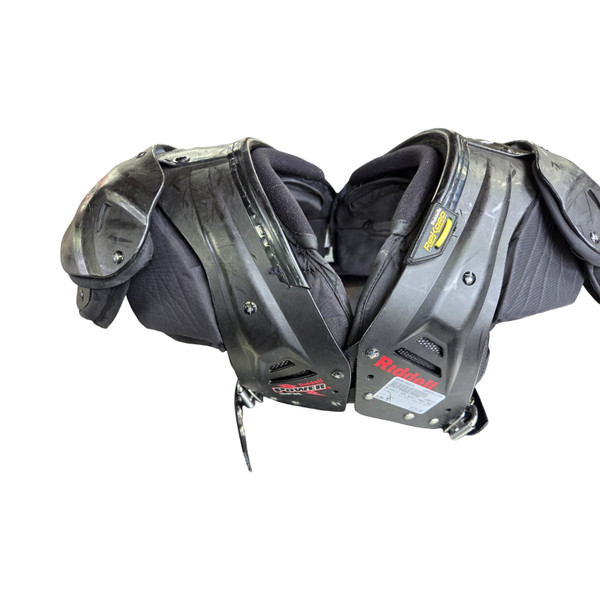 Used Xenith PRO SKILL FB Shoulder Pads Black XL