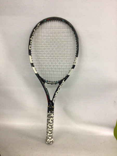 Used Babolat PURE DRIVE RODDICK Adult Tennis Racquet Black 4 3/8