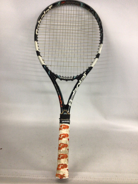 Used Babolat PURE DRIVE TEAM Adult Tennis Racquet Black 4 3/8