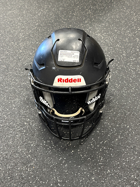 Used Riddell SPEED FLEX AM BLACK FB Helmet Black MD Used Riddell SPEED FLEX AM BLACK FB Helmet Black MD