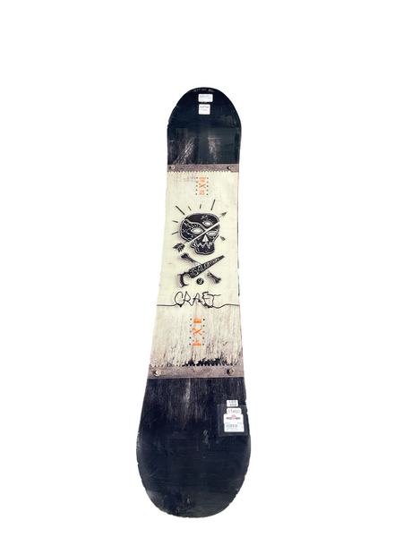 Used Burton BLUNT 155 Mens Snowboard Only White 155 cm