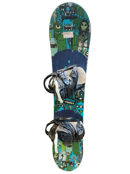 Used Burton CHOPPER 130CM Boys Board/Binding Yellow 130 cm