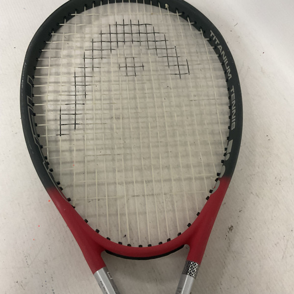 Used Wilson PROSTAFF TITANIUM 6.6 Adult Tennis Racquet Navy Blue 4