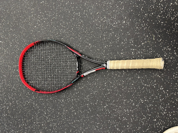 Used Babolat PURE DRIVE TEAM Adult Tennis Racquet Black 4 3/8