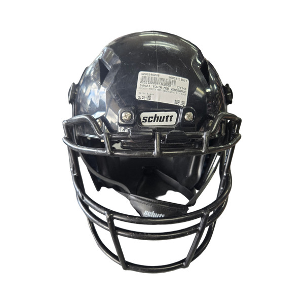 Used Schutt RECRUIT HYBRID SMALL FB Helmet White SM