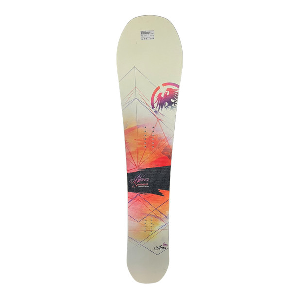 Used Burton FEATHER Womens Snowboard Only Purple 149 cm