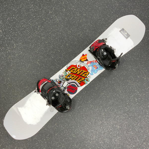 Used Burton PUNCH Boys Board/Binding Yellow 133 cm