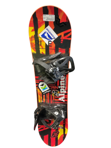 Used Burton CHOPPER Boys Board/Binding Royal Blue 130 cm