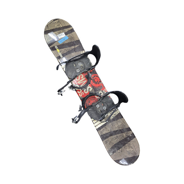 Used Burton CHOPPER Boys Board/Binding Royal Blue 130 cm