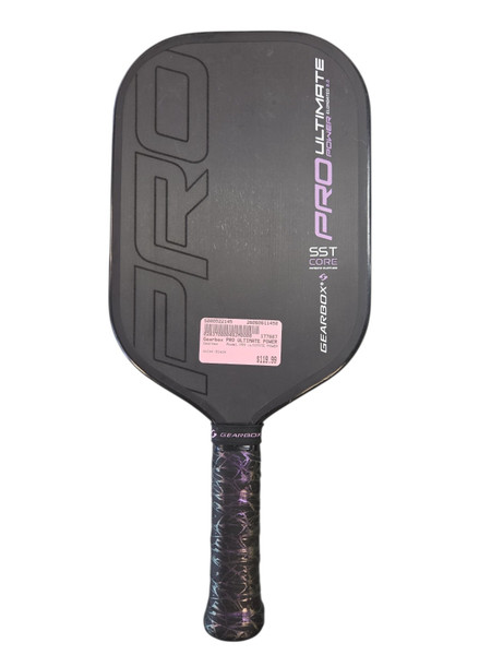 Used JOOLA BEN JOHNS PERSEUS PRO IV 16MM PICK Pickleball Racquet Black