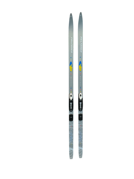 Used Fischer SPRINT CROWN RCS 130 cm Boys' Cross Country Ski Combo